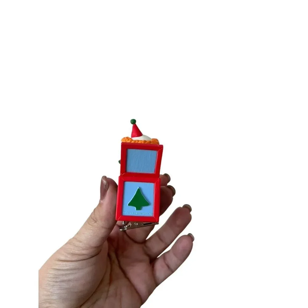Vintage 1987 Hallmark Baby's Second Christmas Ornament Hand Crafted‎ in Box.